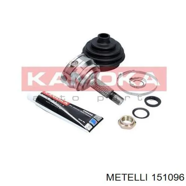 Do koszyka 151096 Metelli Przegub homokinetyczny przedni zewnętrzny
