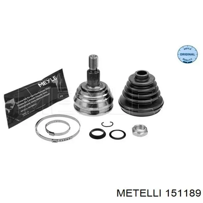 15-1189 Metelli przegub homokinetyczny przedni zewnętrzny