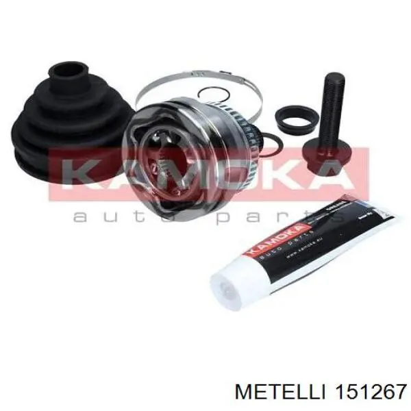 Do koszyka 151267 Metelli Przegub homokinetyczny przedni zewnętrzny