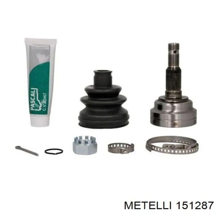 Przegub homokinetyczny przedni zewnętrzny Metelli 151287 cena, od 33,31 USD