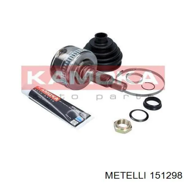 Do koszyka 151298 Metelli Przegub homokinetyczny przedni zewnętrzny