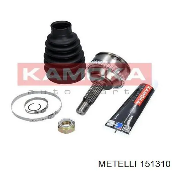 Przegub homokinetyczny przedni zewnętrzny Metelli 151310 cena, od 36,91 USD