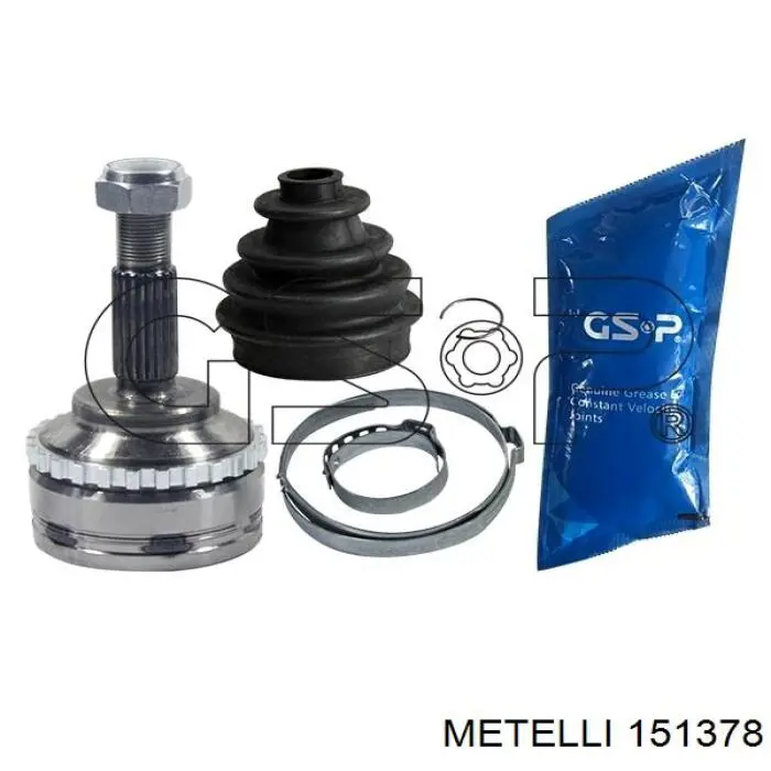 Przegub homokinetyczny przedni zewnętrzny Metelli 151378 cena, od 42,84 USD