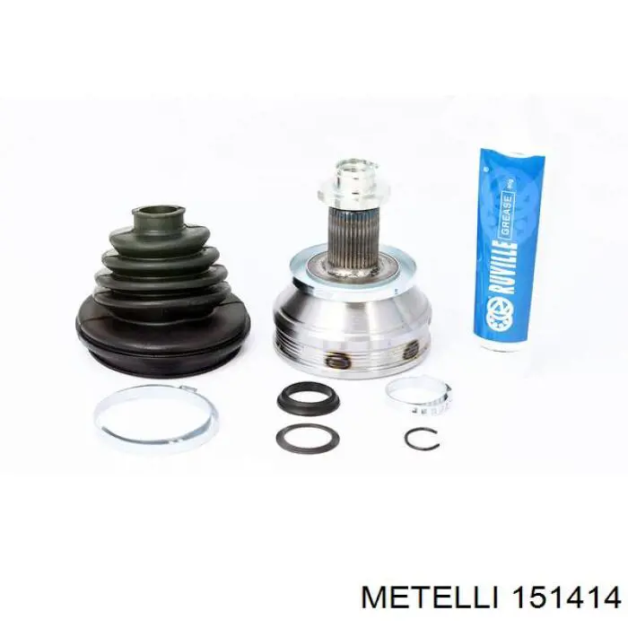 Przegub homokinetyczny przedni zewnętrzny Metelli 151414 cena, od 38,99 USD