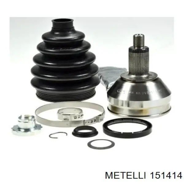 Przegub homokinetyczny przedni zewnętrzny Metelli 151414 cena, od 43,73 USD