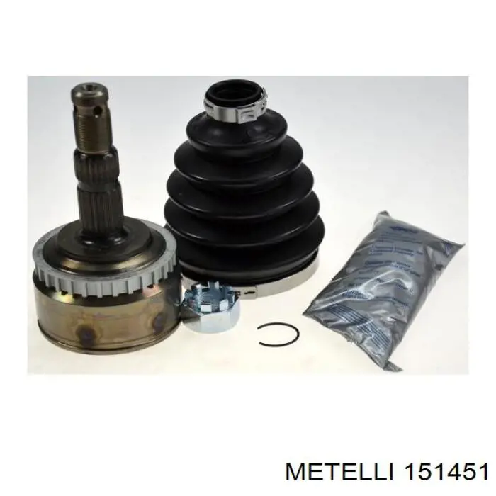 Przegub homokinetyczny przedni zewnętrzny Metelli 151451 cena, od 37,90 USD