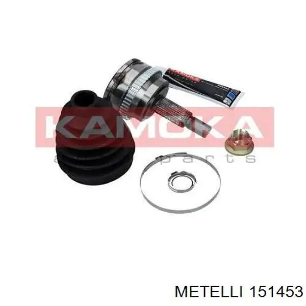 151453 Metelli Przegub homokinetyczny przedni zewnętrzny