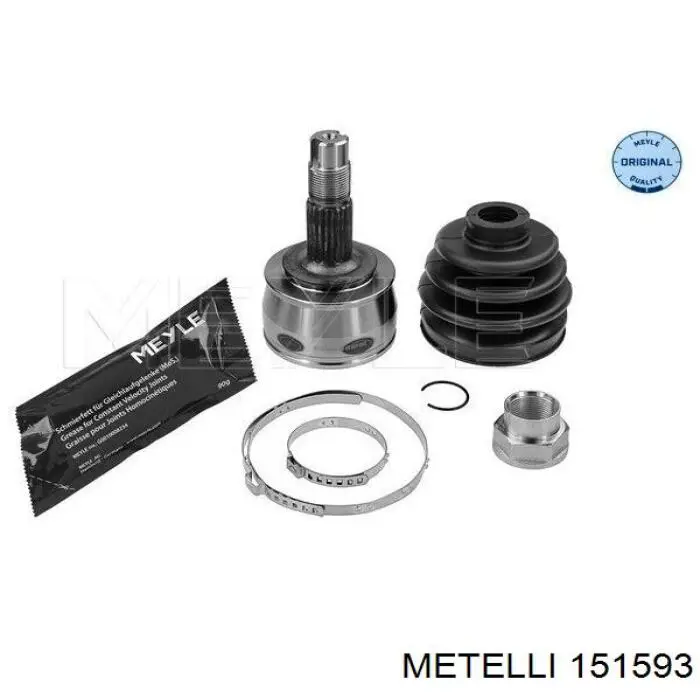 15-1593 Metelli przegub homokinetyczny przedni zewnętrzny