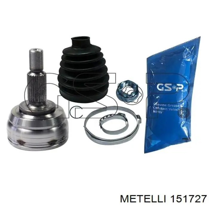 Przegub homokinetyczny przedni zewnętrzny Metelli 151727 cena, od 46,04 USD