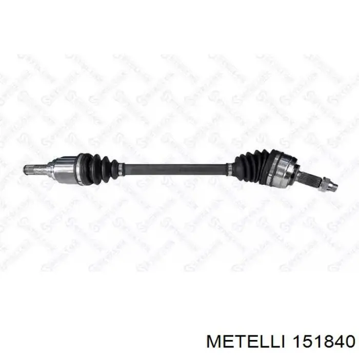 151840 Metelli Przegub homokinetyczny przedni zewnętrzny