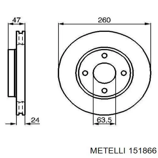 Przegub homokinetyczny przedni zewnętrzny Metelli 151866 cena, od 50,83 USD