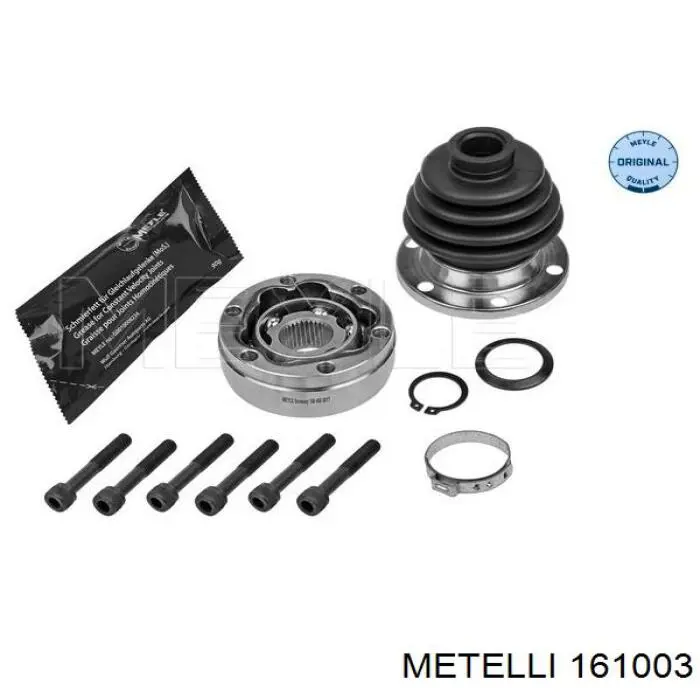 Przegub homokinetyczny przedni wewnętrzny Metelli 161003 cena, od 35,39 USD
