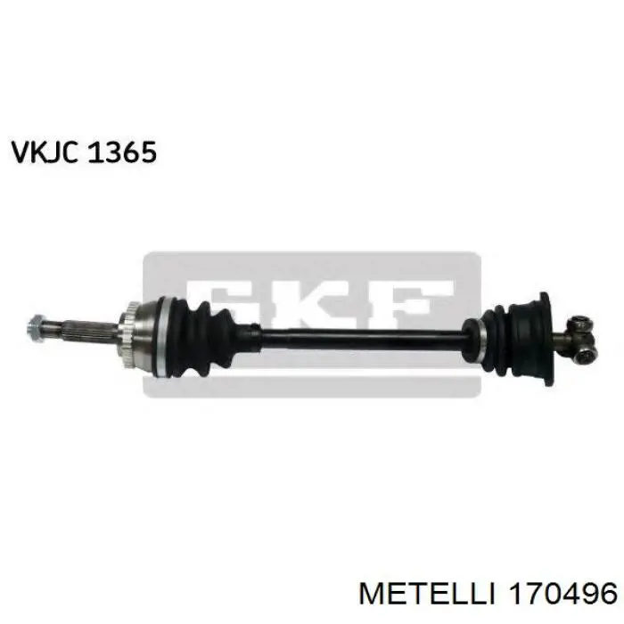 8602801 Volvo Półoś napędowa przednia lewa