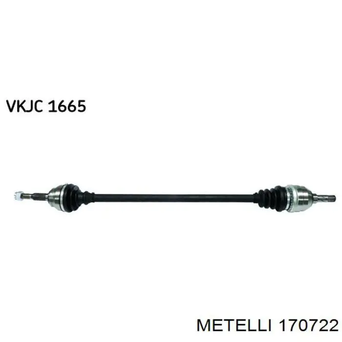 Półoś napędowa przednia prawa 9117414 General Motors