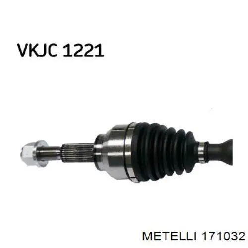 Do koszyka 8200232883 Renault (RVI) Półoś napędowa przednia prawa