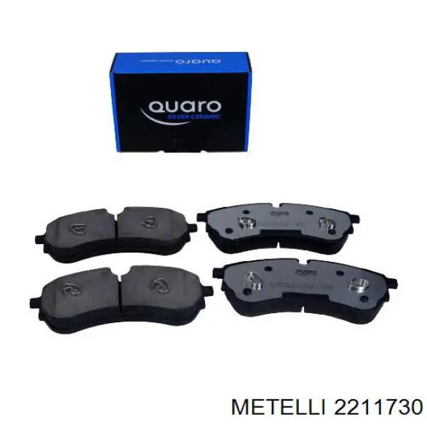 Klocki hamulcowe przednie tarczowe Metelli 2211730 cena, od 51,08 USD