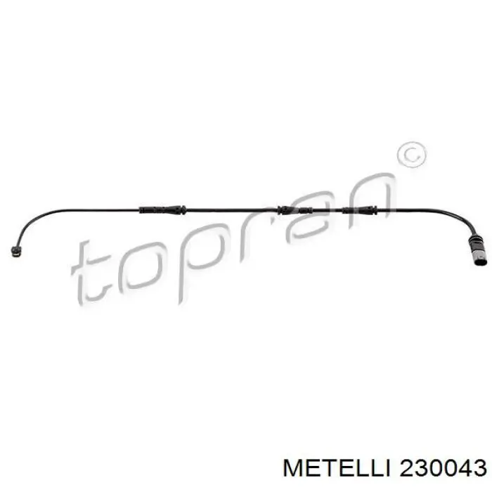 Tarcza hamulcowa przednia Metelli 230043 cena, od 28,25 USD
