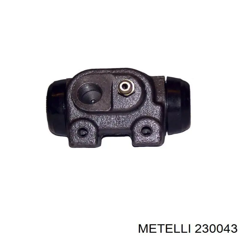 Do koszyka 230043 Metelli Tarcza hamulcowa przednia