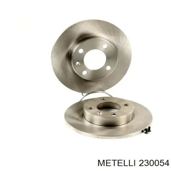 230054 Metelli Tarcza hamulcowa przednia