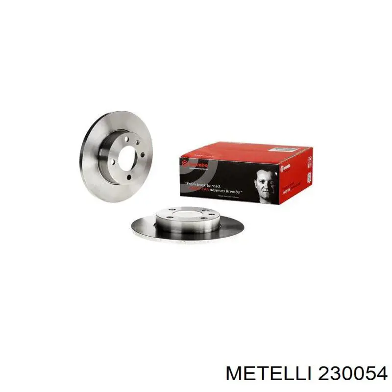 Tarcza hamulcowa przednia 230054 Metelli