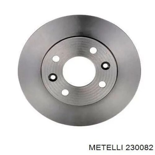 Tarcza hamulcowa przednia 230082 Metelli