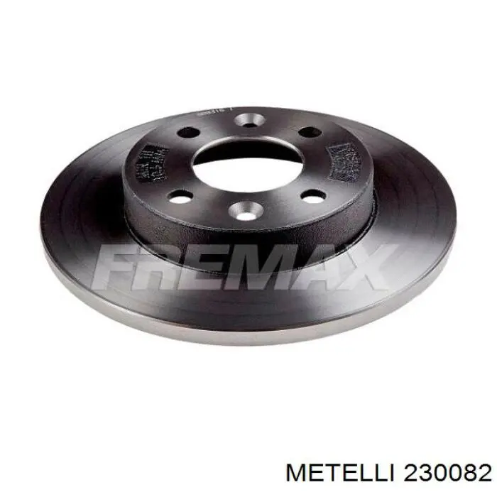 Tarcza hamulcowa przednia 230082 Metelli
