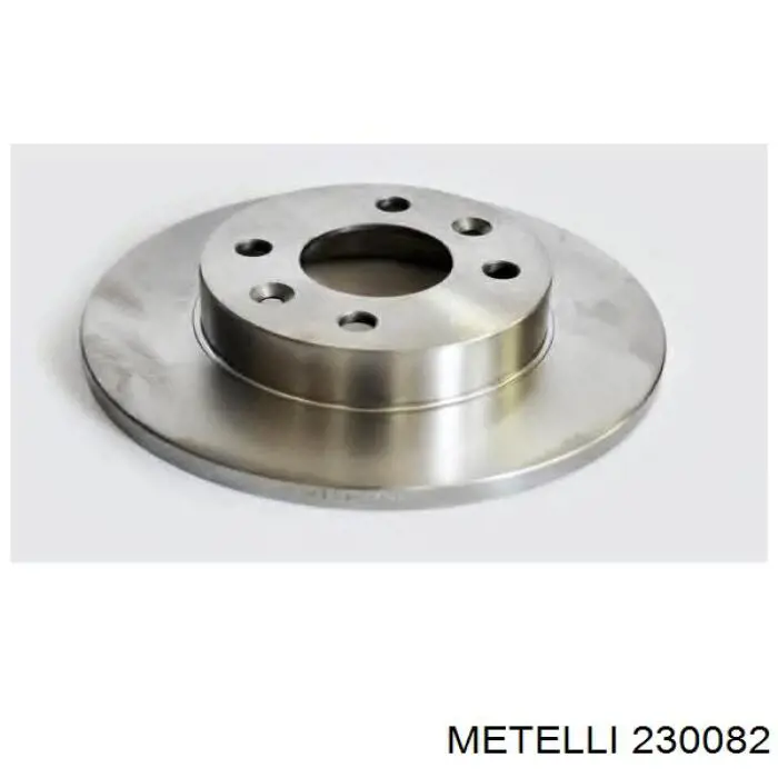 230082 Metelli Tarcza hamulcowa przednia