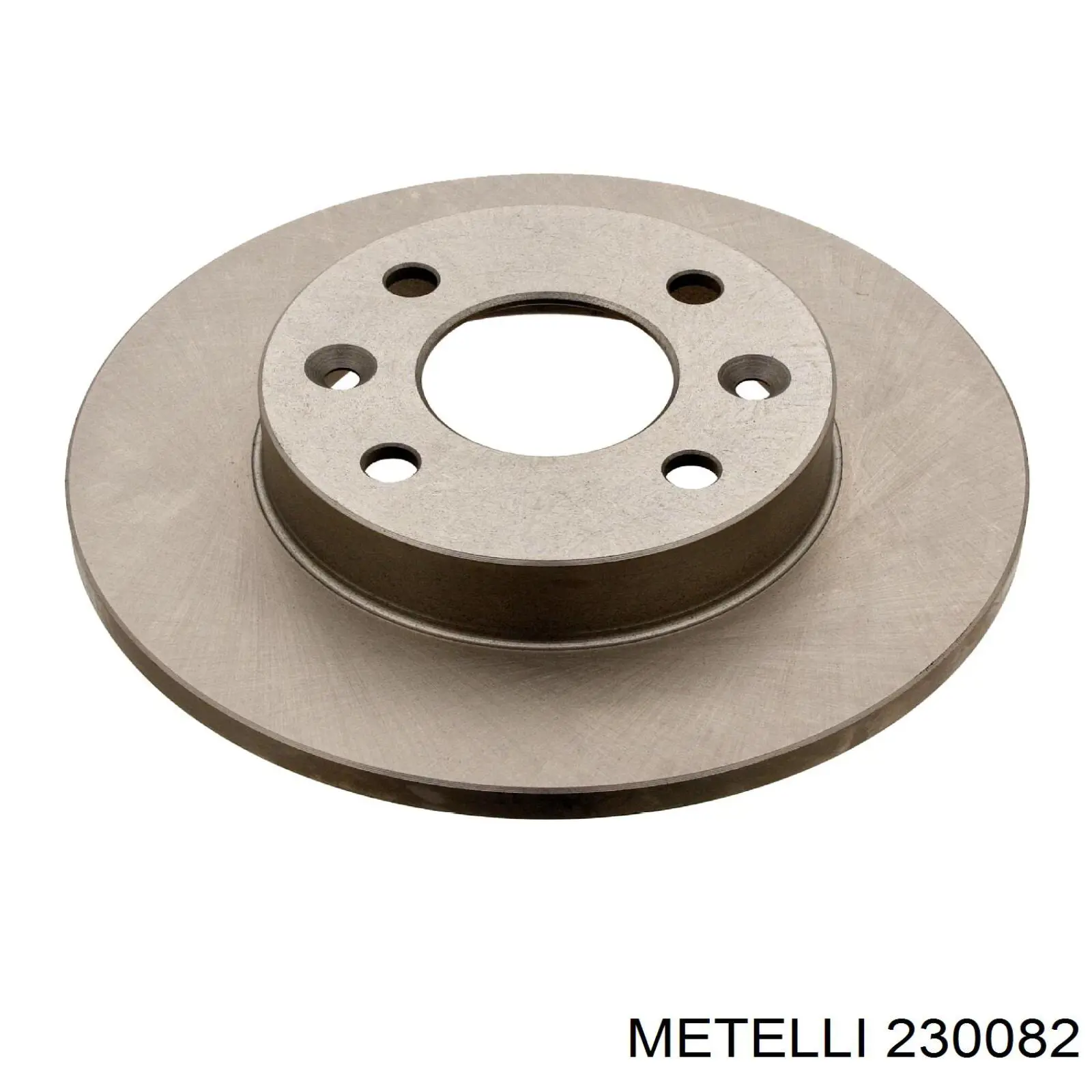 Do koszyka 230082 Metelli Tarcza hamulcowa przednia