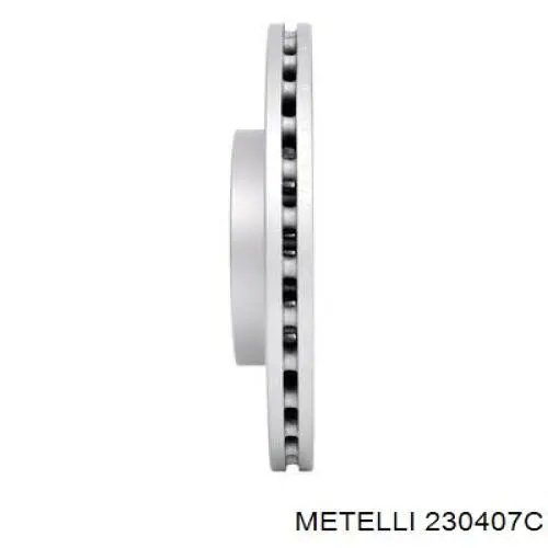 Tarcza hamulcowa przednia Metelli 230407C