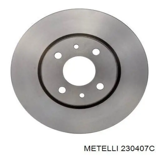 230407C Metelli Tarcza hamulcowa przednia