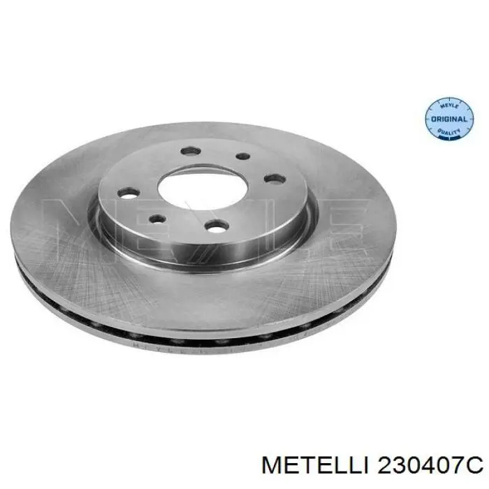 Tarcza hamulcowa przednia Metelli 230407C cena, od 39,06 USD