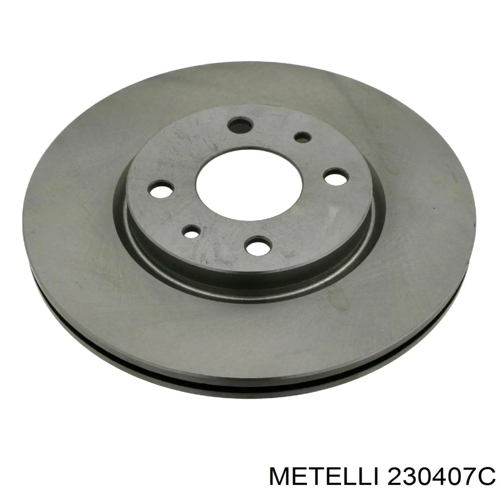 Do koszyka 230407C Metelli Tarcza hamulcowa przednia