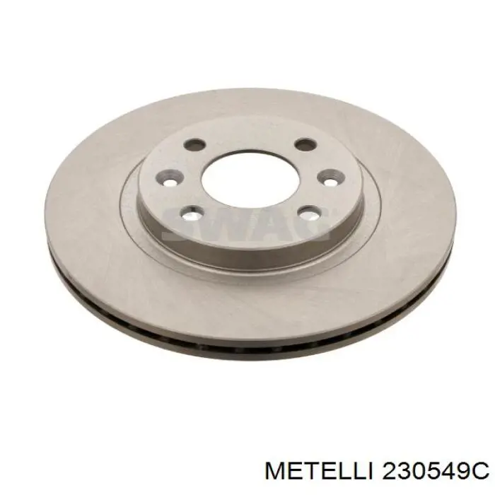 230549C Metelli Tarcza hamulcowa przednia