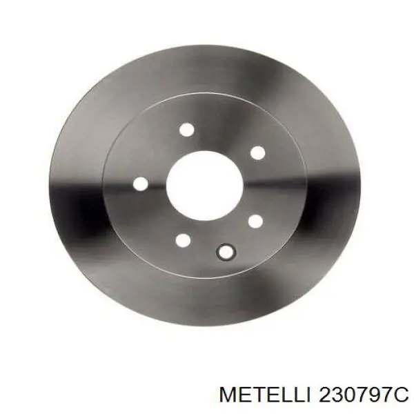 23-0797C Metelli tarcza hamulcowa tylna