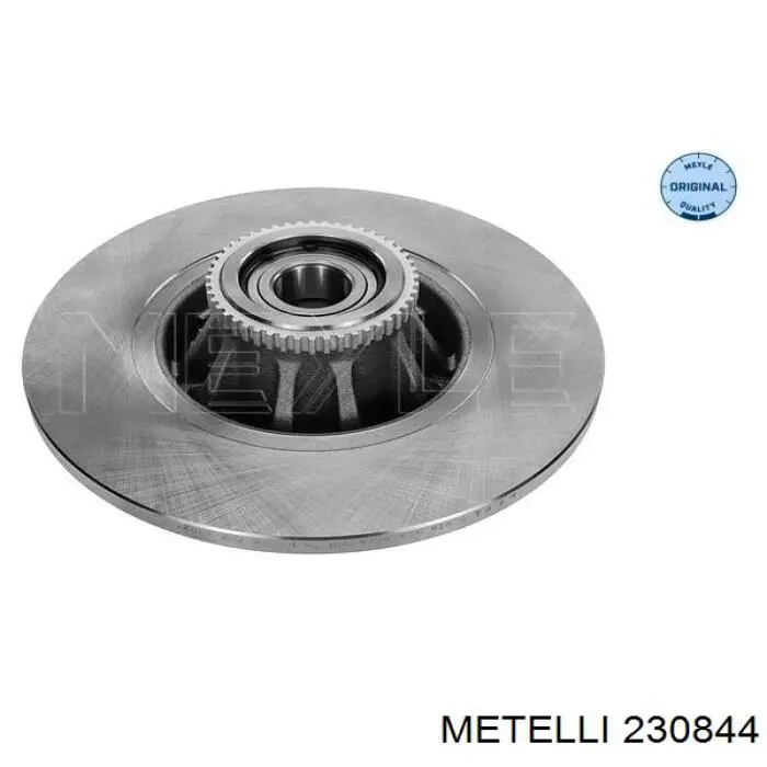 Tarcza hamulcowa tylna 230844 Metelli