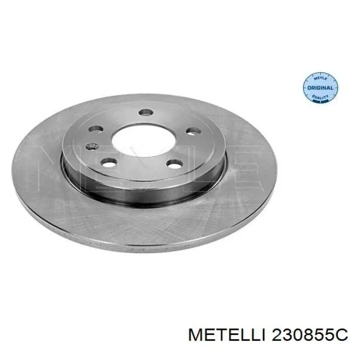 Tarcza hamulcowa tylna Metelli 230855C cena, od 53,21 USD