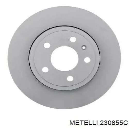 230855C Metelli Tarcza hamulcowa tylna