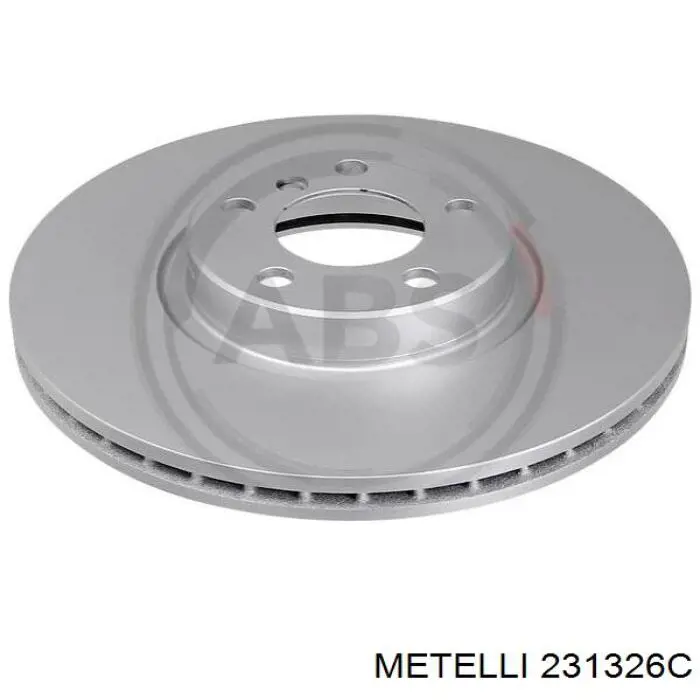 Tarcza hamulcowa przednia Metelli 231326C cena, od 94,34 USD