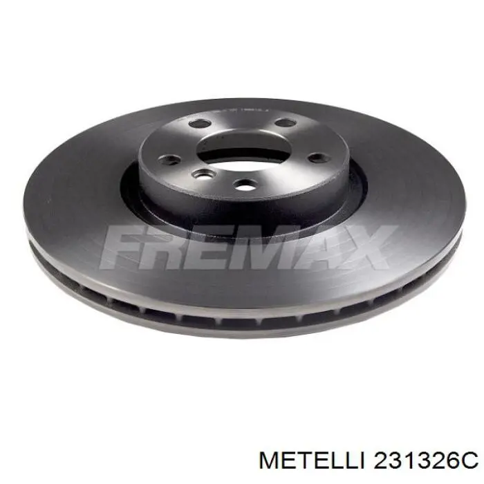 Tarcza hamulcowa przednia Metelli 231326C cena, od 94,34 USD