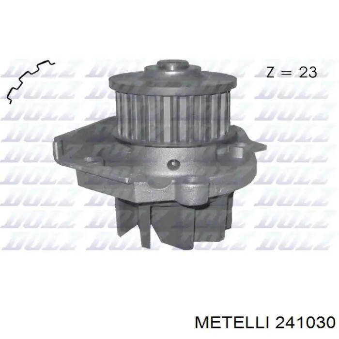 Do koszyka 241030 Metelli Pompa chłodząca wodna