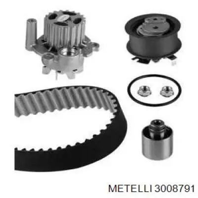 Pasek rozrządu, zestaw Metelli 3008791 cena, od 141,79 USD