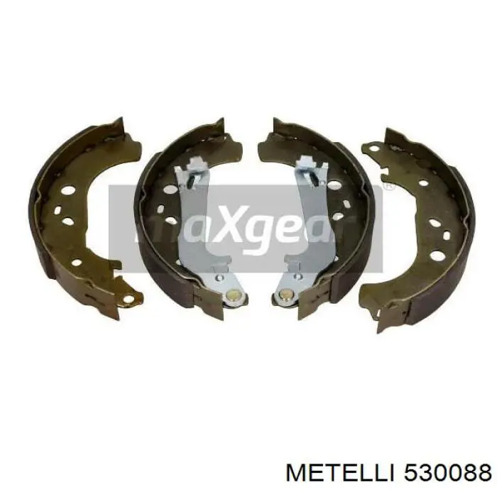Do koszyka 530088 Metelli Klocki hamulcowe tylne bębnowe
