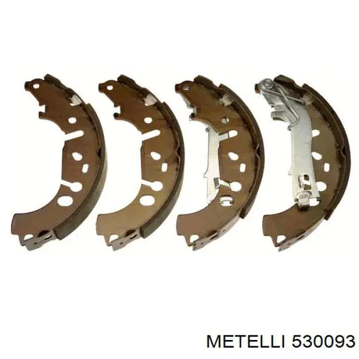 Klocki hamulcowe tylne bębnowe Metelli 530093 cena, od 30,47 USD