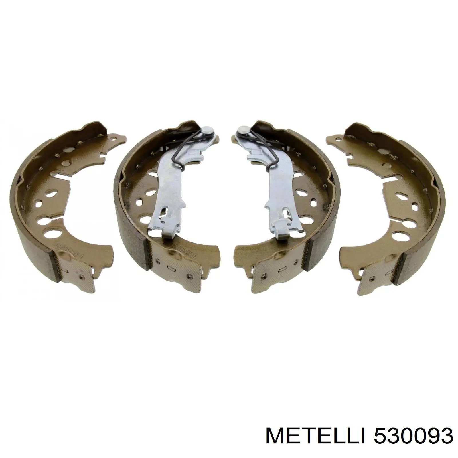 Do koszyka 530093 Metelli Klocki hamulcowe tylne bębnowe