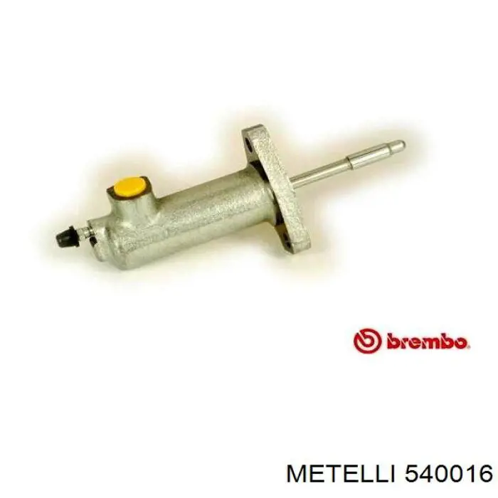 Cylinder roboczy sprzęgła Metelli 540016 cena, od 26,41 USD