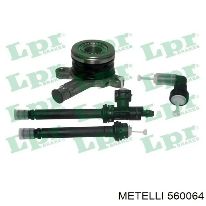 560064 Metelli Cylinder roboczy sprzęgła (wysprzęglik) w komplecie z łożyskiem wyciskowym