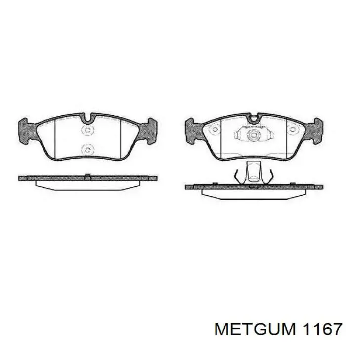 Tuleja stabilizatora przedniego MG1167 Metgum