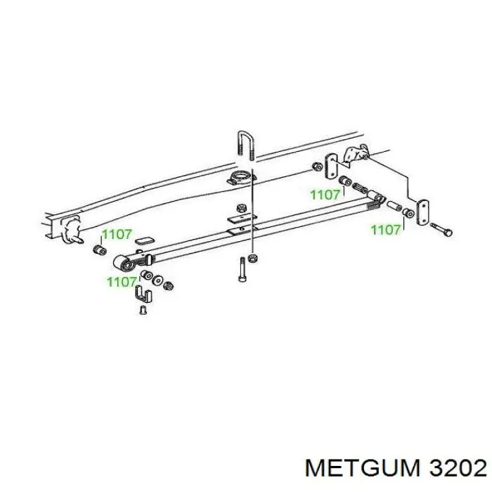 Tuleja stabilizatora przedniego ВАЗ 2112 