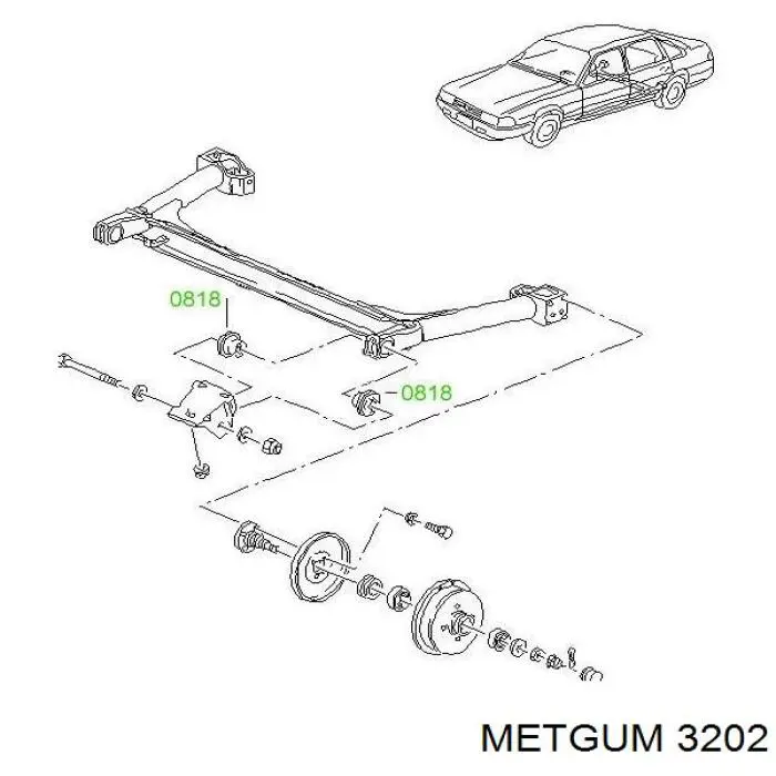 Tuleja stabilizatora przedniego ВАЗ 2112 hatchback (1995 - 2014) cena, od 1,02 USD