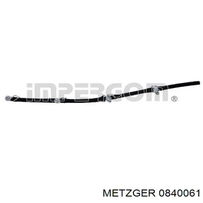 Rurka paliwa, zwrotna od wtryskiwaczy Metzger 0840061 cena, od 17,56 USD